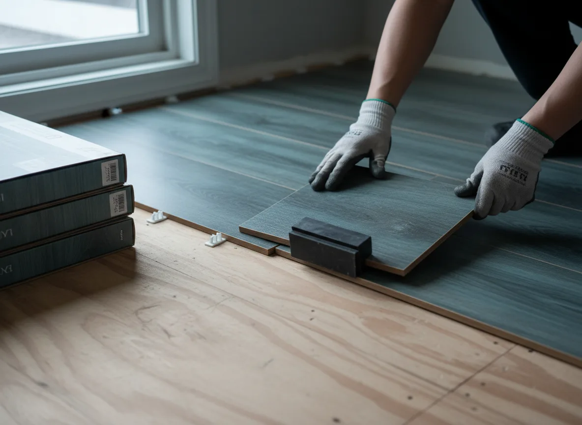 Luxury Vinyl Plank Installation company in Timblin, PA